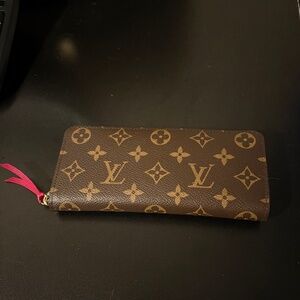 Louis Vuitton Clémence Wallet Fuchsia